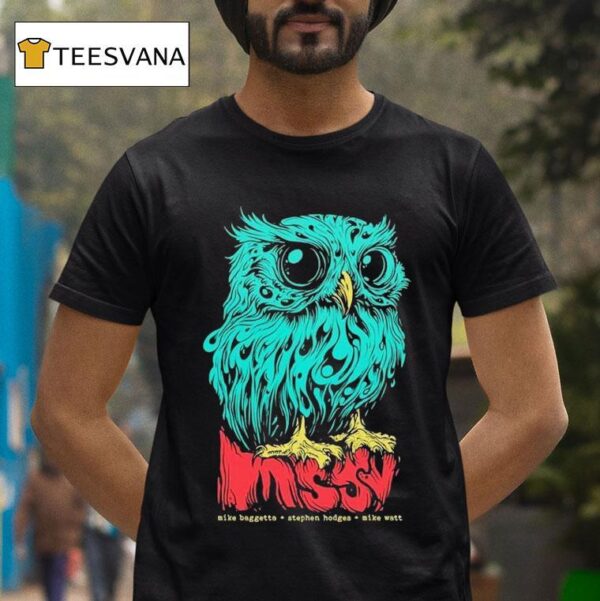Mike Watt Mssv Mike Baggetta Stephen Hodges The Trio As A Triangle T Shirt