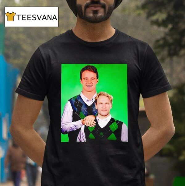 Mikko Rantanen And Jake Oettinger Step Brothers Dallas Stars T Shirt