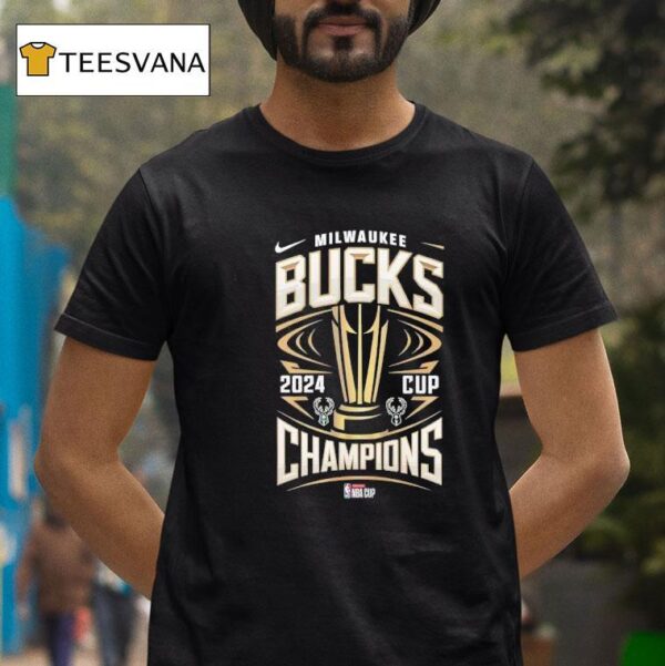 Mil Bucks Emirates Basketball Championship T Shirt