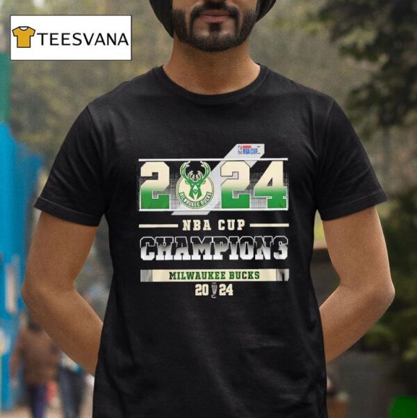 Milwaukee Bucks Nba Cup Championship Winner T Shirt