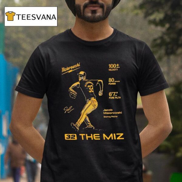 Milwaukee Jacob Misiorowski The Miz Signature T Shirt