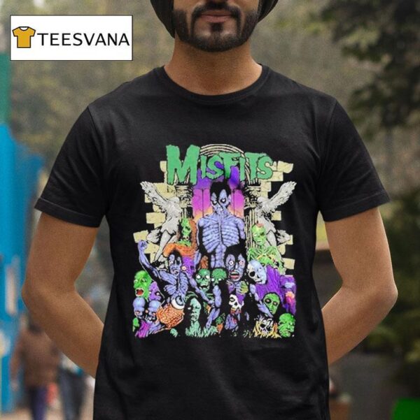 Misfits Earth A D Recolored T Shirt