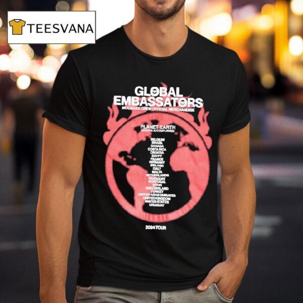Mochakk Camiseta Global Embassators Tour T Shirt