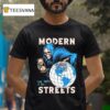 Modern Streets Time Takes Us All Grim Reaper Hourglass Globe T Shirt