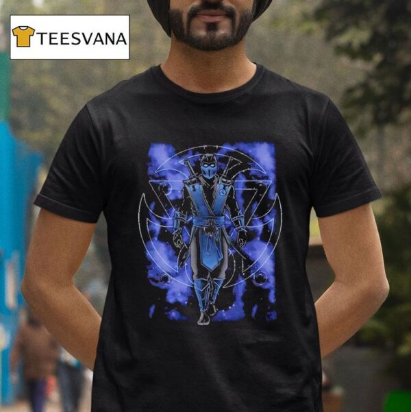 Mortal Kombat Sub Zero Shadow Nebula T Shirt