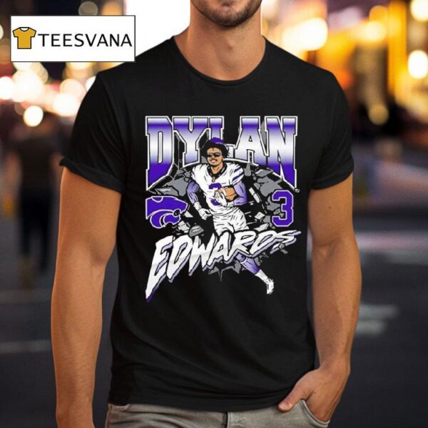 Mr Joe L Hall Jr Dylan Edwards Kansas State Wildcats T Shirt