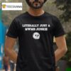 Murder With My Husband Literally Just A Mwmh Junkie Skull T Shirt