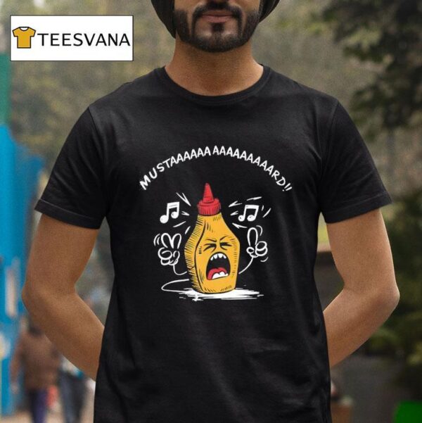 Mustard Lamar Tv Off Parody Mustard Bottle Sing T Shirt