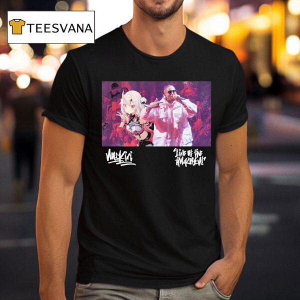 Nakiri Ayame X Nas Live At The Garden Waifu T Shirt
