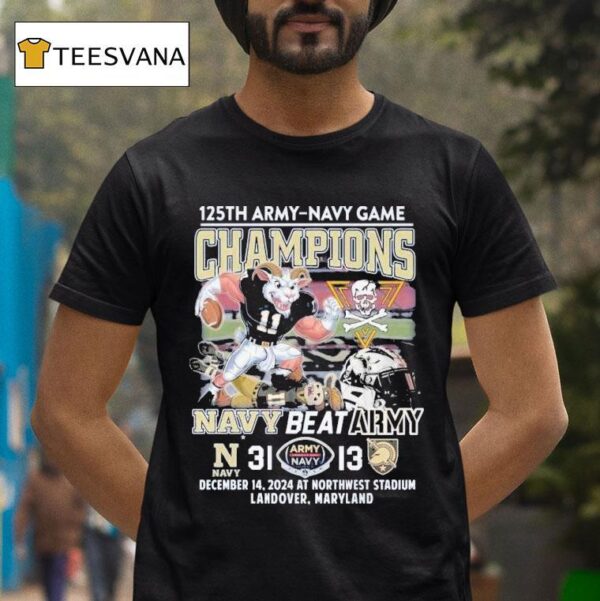 Navy Beat Army Th Army Navy Game Champions Masco T Shirt