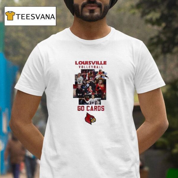 Ncaa Division I Women Louisville Volleyball Co Cards T Shirt