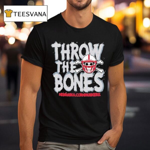 Nebraska Huskers Throw The Bones Hyper S T Shirt