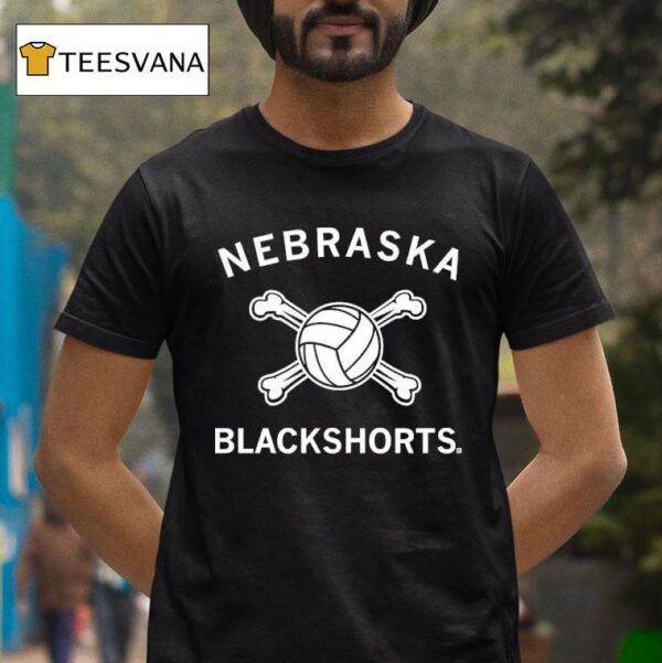 Nebraska Huskers Volleyball Blackshorts T Shirt
