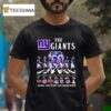 New York Giants Signatures Thank You For The Memories T Shirt