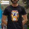 New York Knicks Subway Player Skeleton T Shirt