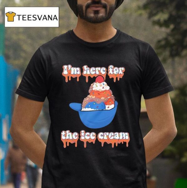 New York Mets I M Here For The Ice Cream T Shirt