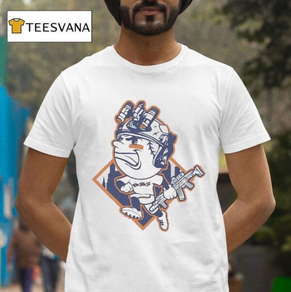 New York Mets Mr Met On The X Masco T Shirt