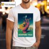 Newport Folk Festival Fort Adams State Park July Newport Ri Bird Hand Guitar T Shirt