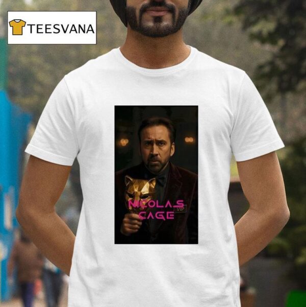 Nicolas Cage Vip Squid Game Usa T Shirt