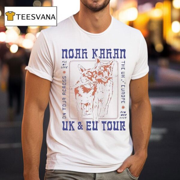 Noah Kahan Uk And Eu Tour T Shirt