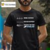Normal Heartbeat Deceased Heartbeat Heartbeat Watching Eagles T Shirt