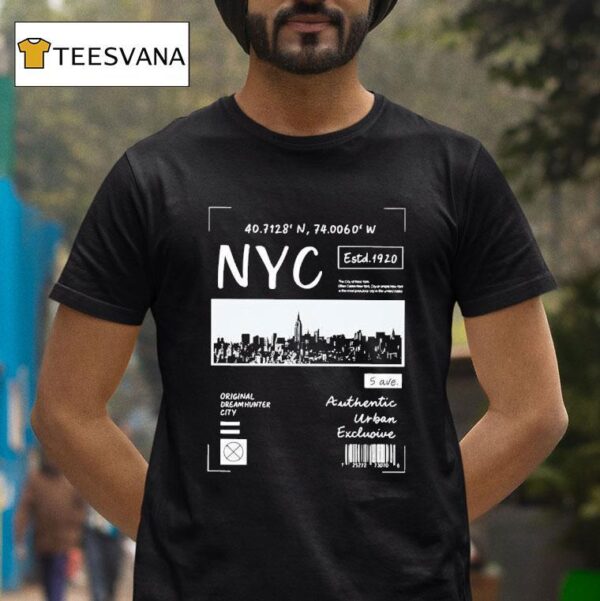 Nyc Estd Authentic Urban Exclusive T Shirt