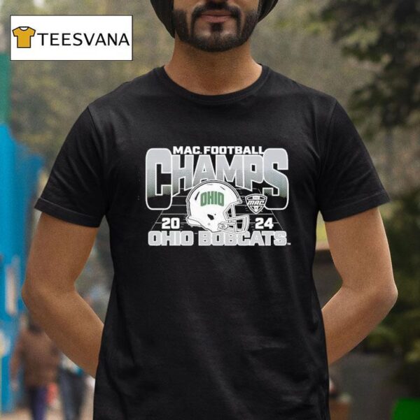 Ohio Bobcats Mac Football Champions T Shirt