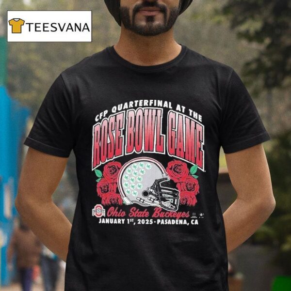 Ohio State Buckeyes College Football Playoff Rose Bowl Pasadena Ca T Shirt