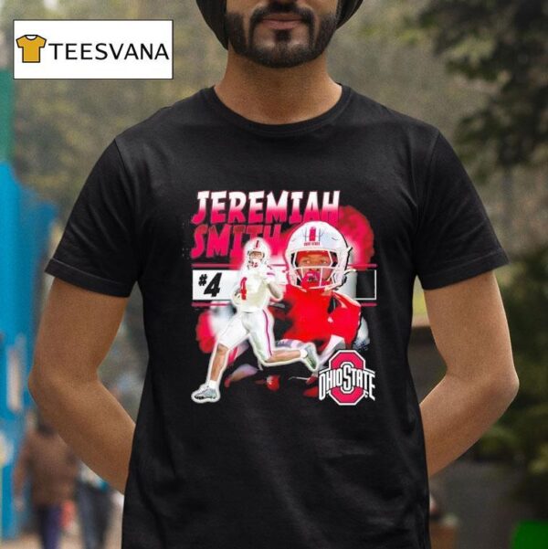 Ohio State Buckeyes Football Jeremiah Smith Freshman Record T Shirt