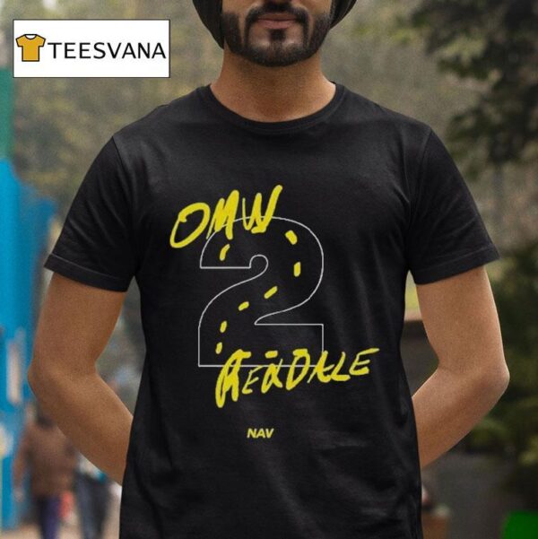 Omw Rexdale Nav T Shirt