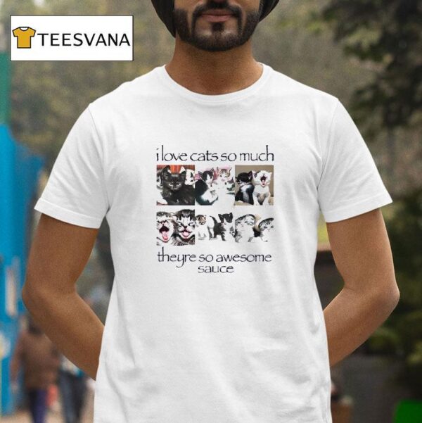 Osamason I Love Cats So Much T Shirt