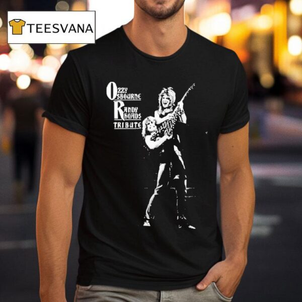 Ozzy Osbourne Randy Rhoads Tribute T Shirt