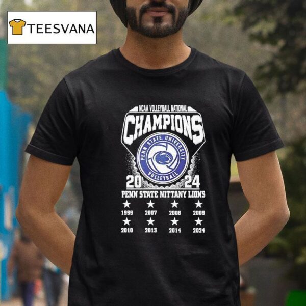 Penn State Nittany Lions Ncaa Volleyball National Champions T Shirt
