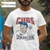 Pete Crow Armstrong Chicago Cubs Caricature Signature T Shirt