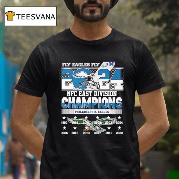 Philadelphia Eagles Fly Eagles Fly Nfc East Division Champions T Shirt