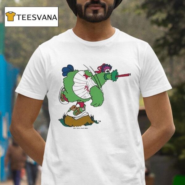Philadelphia Phillies Phillie Phanatic Phillies Pitching Masco T Shirt