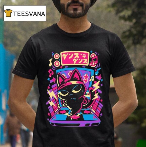 Pixel Eyebat Cat Cat Revolution T Shirt