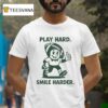 Play Hard Smile Harder Football T Shirt