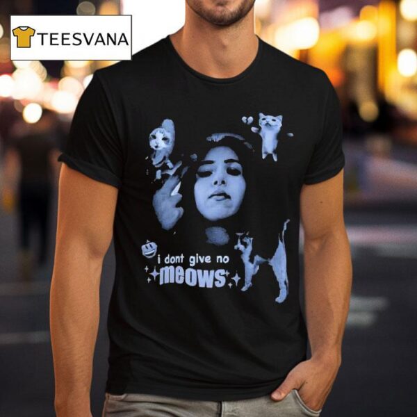 Pokimane X Ebiko Poki I Don T Give No Meows T Shirt