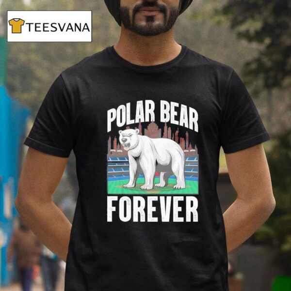 Polar Bear Forever Queens T Shirt