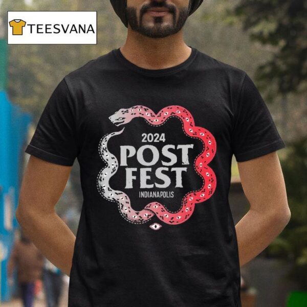 Post Festival Snake Logo Indianapolis T Shirt