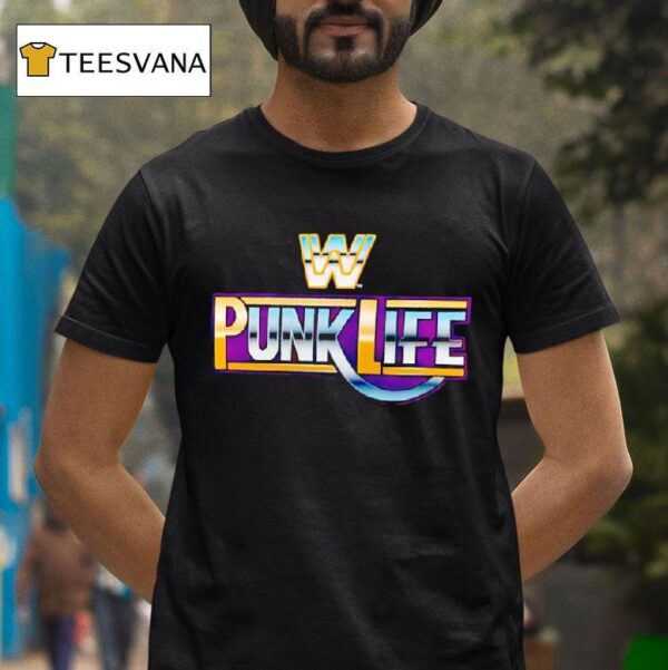 Punk Life Wrestling T Shirt