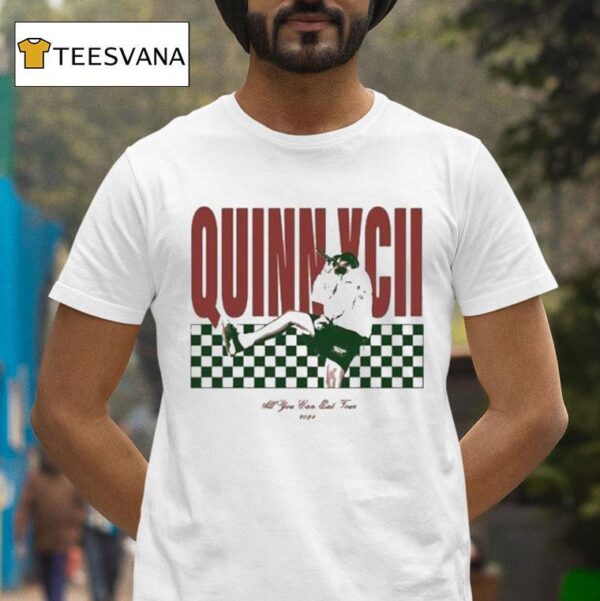 Quinn Xcii All You Can Eat Tour Checkered T Shirt