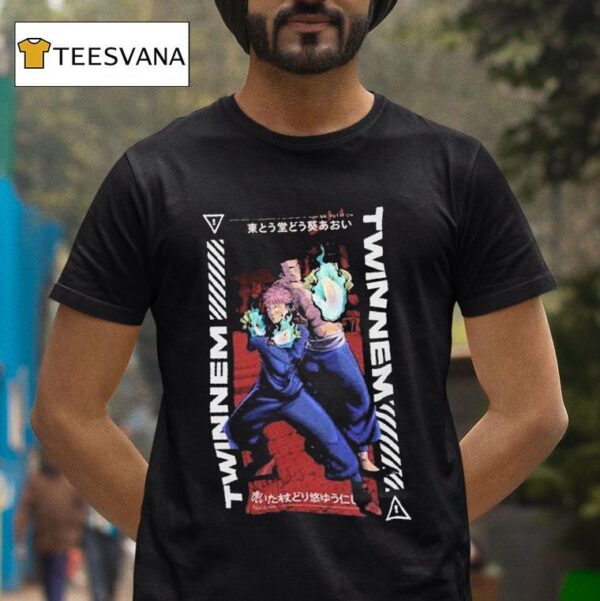 Rabsopetty Jujutsu Kaisen Ryomen Sukuna And Fushiguro Megumi Big Raga The Opp Stoppa T Shirt