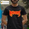 Razors Blockchain Pixel Logo T Shirt