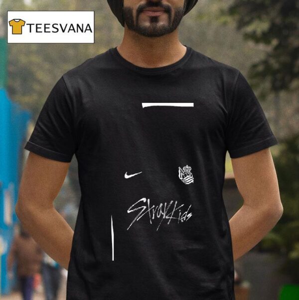 Real Sociedad Stray Kids Show Signature T Shirt