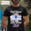 Real Women Love Football Smart Women Love The New York Mets Signatures T Shirt