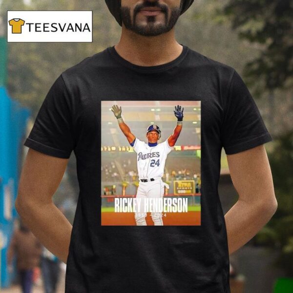 Rickey Henderson Thank You T Shirt
