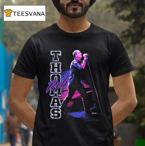 Rob Thomas Stage Glow Photo T Shirt