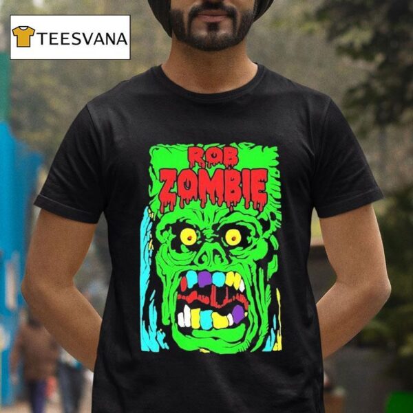Rob Zombie Ugly Face Date T Shirt